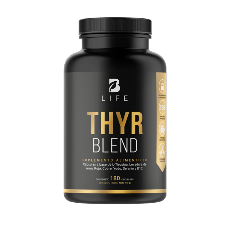 Thyr Blend | Fórmula a base de L-Tirosina, Yodo y Vitamina B12