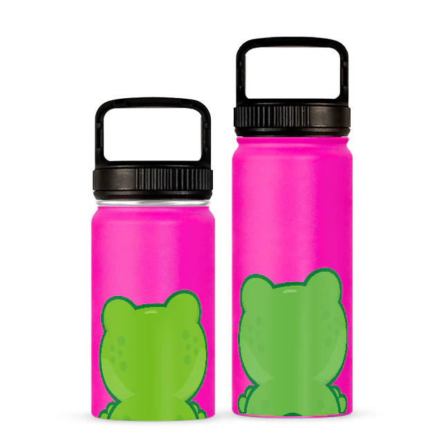 Botella Térmica Para Niños | Ranita 355 y 532 ml