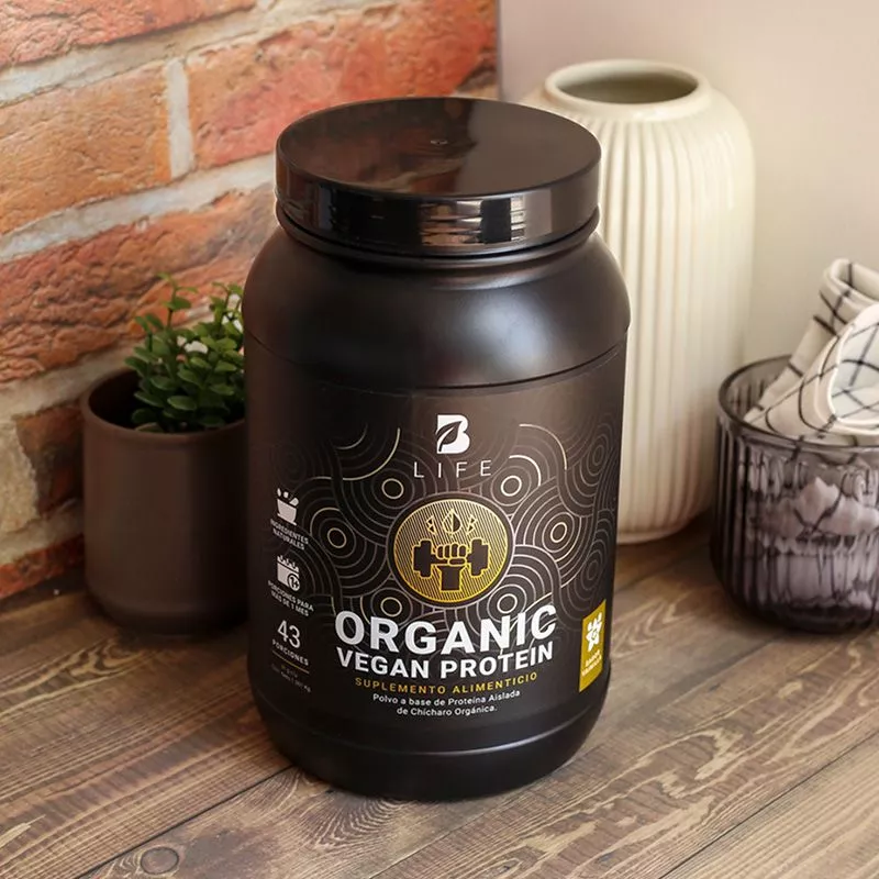 Organic Vegan Protein Vanilla | Proteína Orgánica Vegana Sabor Vainilla