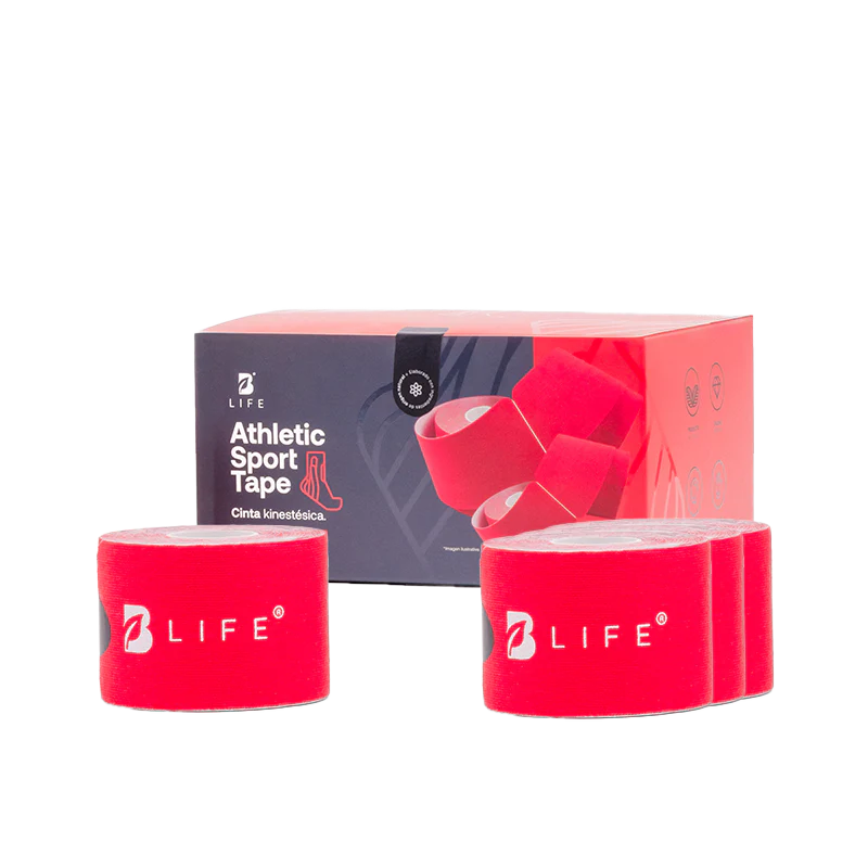 Athletic Sport Tape | Cinta Kinesiológica 4 rollos