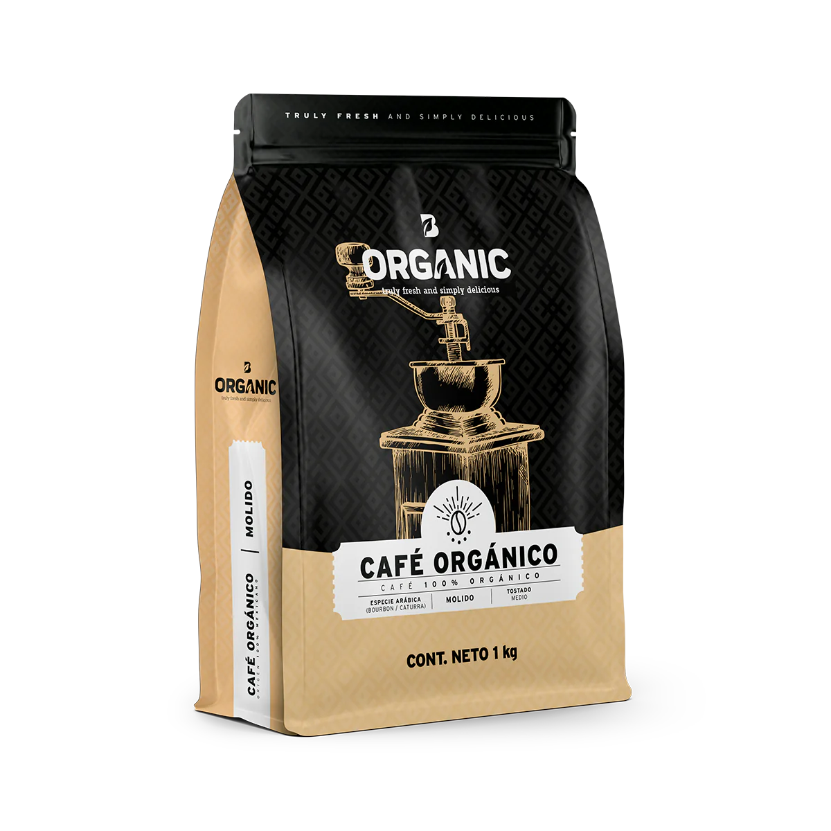 Café Molido 100% Orgánico | 1 kg