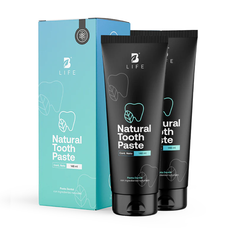 Natural Tooth Paste Kit | Kit Pasta Dental Natural Sin Flúor 2, 4 o 6 unidades 148 ml c/u