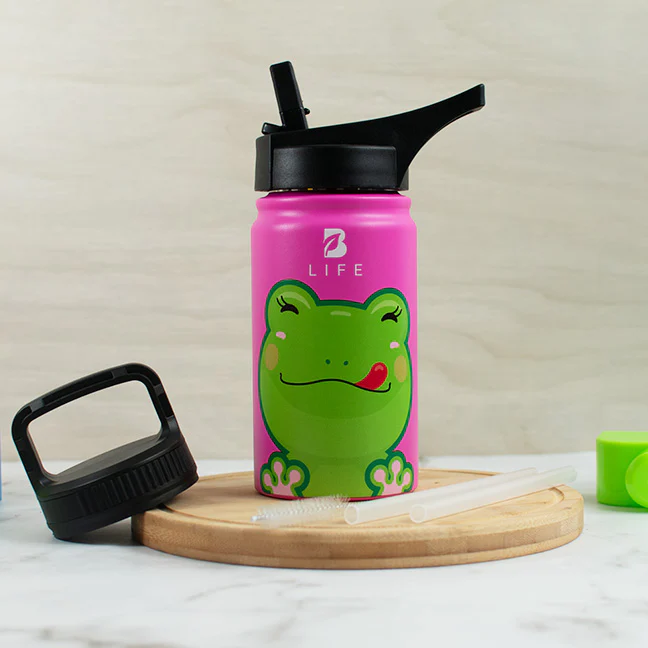 Botella Térmica Para Niños | Ranita 355 y 532 ml