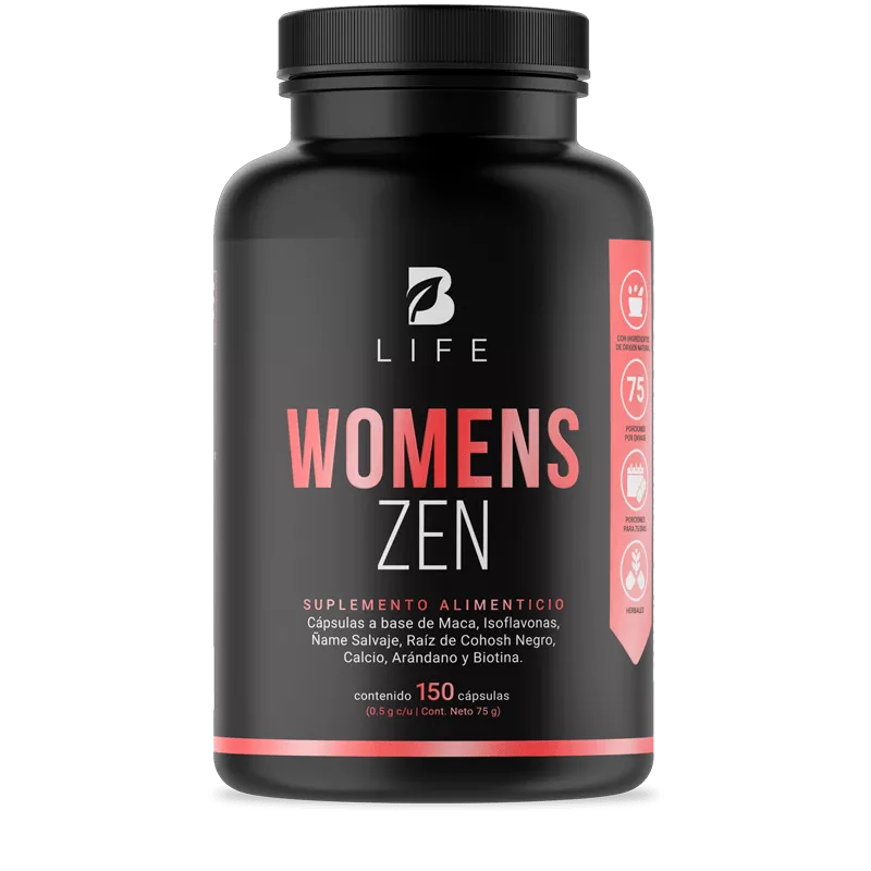Womens Zen | Fórmula a base de Maca, Isoflavonas y Ñame Salvaje