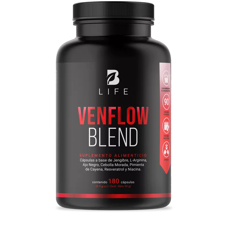 Venflow Blend | Fórmula a base de Jengibre y Resveratrol