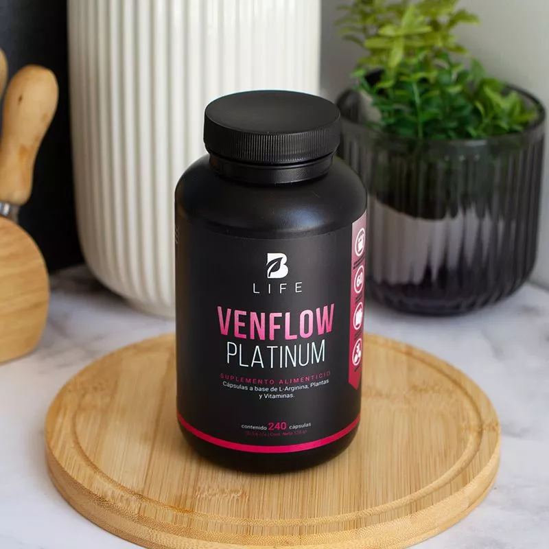 Venflow Platinum | Fórmula potenciada a base de L-Arginina