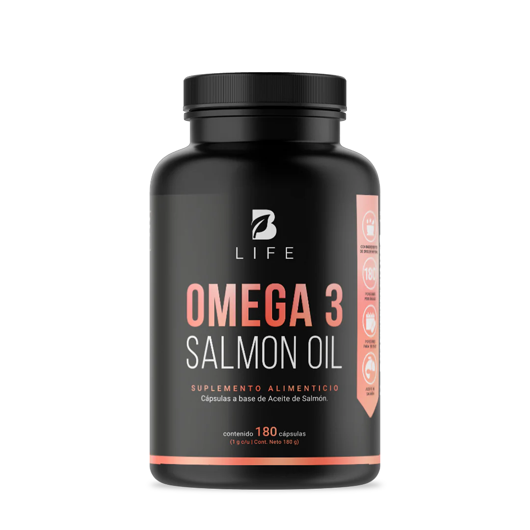 Omega 3 Salmon Oil | Omega 3 Aceite Puro de Salmón