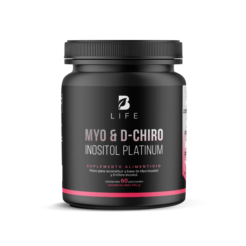 MYO y D-Chiro Inositol Platinum Polvo de Ratio 40:1