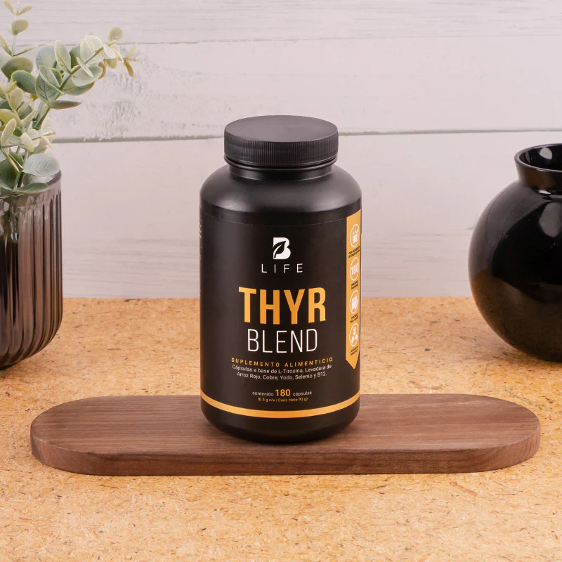 Thyr Blend | Fórmula a base de L-Tirosina, Yodo y Vitamina B12