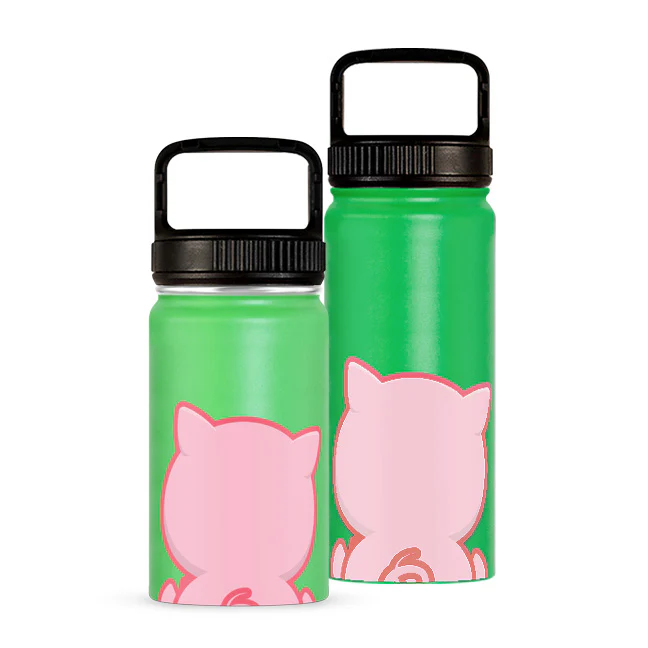 Botella Térmica Para Niños | Chanchito 355 y 532 ml