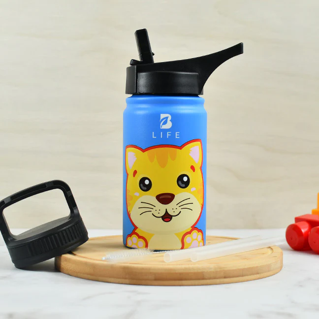 Botella Térmica Para Niños | Gatito 355 y 532 ml