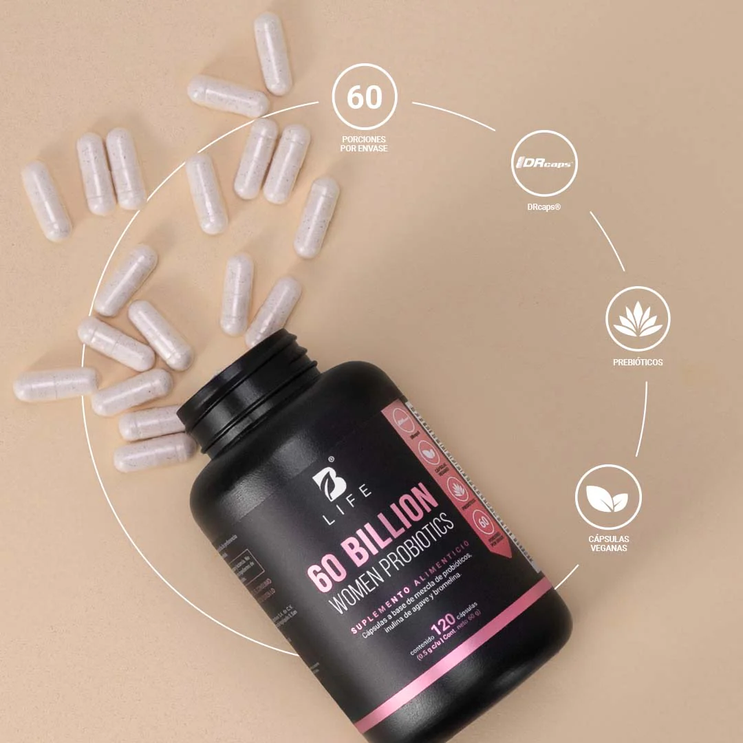 60 Billion Women Probiotics | 60 Billones de Probióticos para Ella