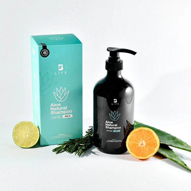 Aloe Natural Shampoo | Champú Natural de Aloe 800 ml