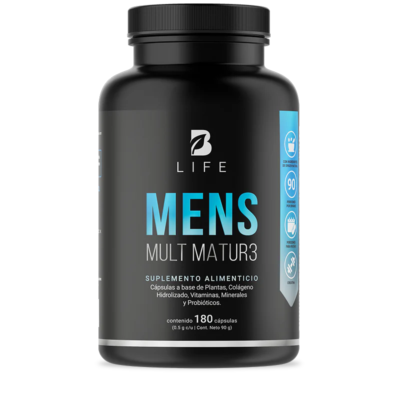 Mens Multi Matur3 | Multivitamínico para Hombre +40