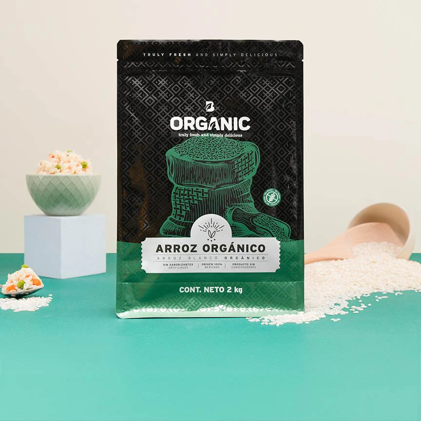 Arroz Blanco Orgánico | 2 kg