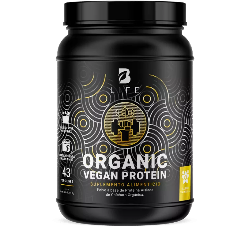 Organic Vegan Protein Vanilla | Proteína Orgánica Vegana Sabor Vainilla