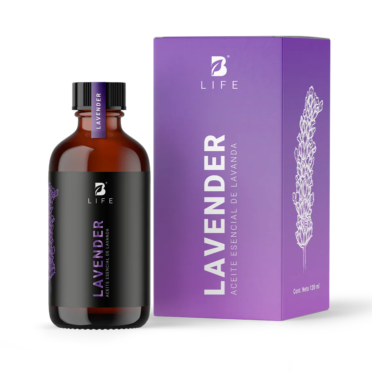 Essential Oil Lavender | Aceite Esencial Lavanda 50 y 120 ml
