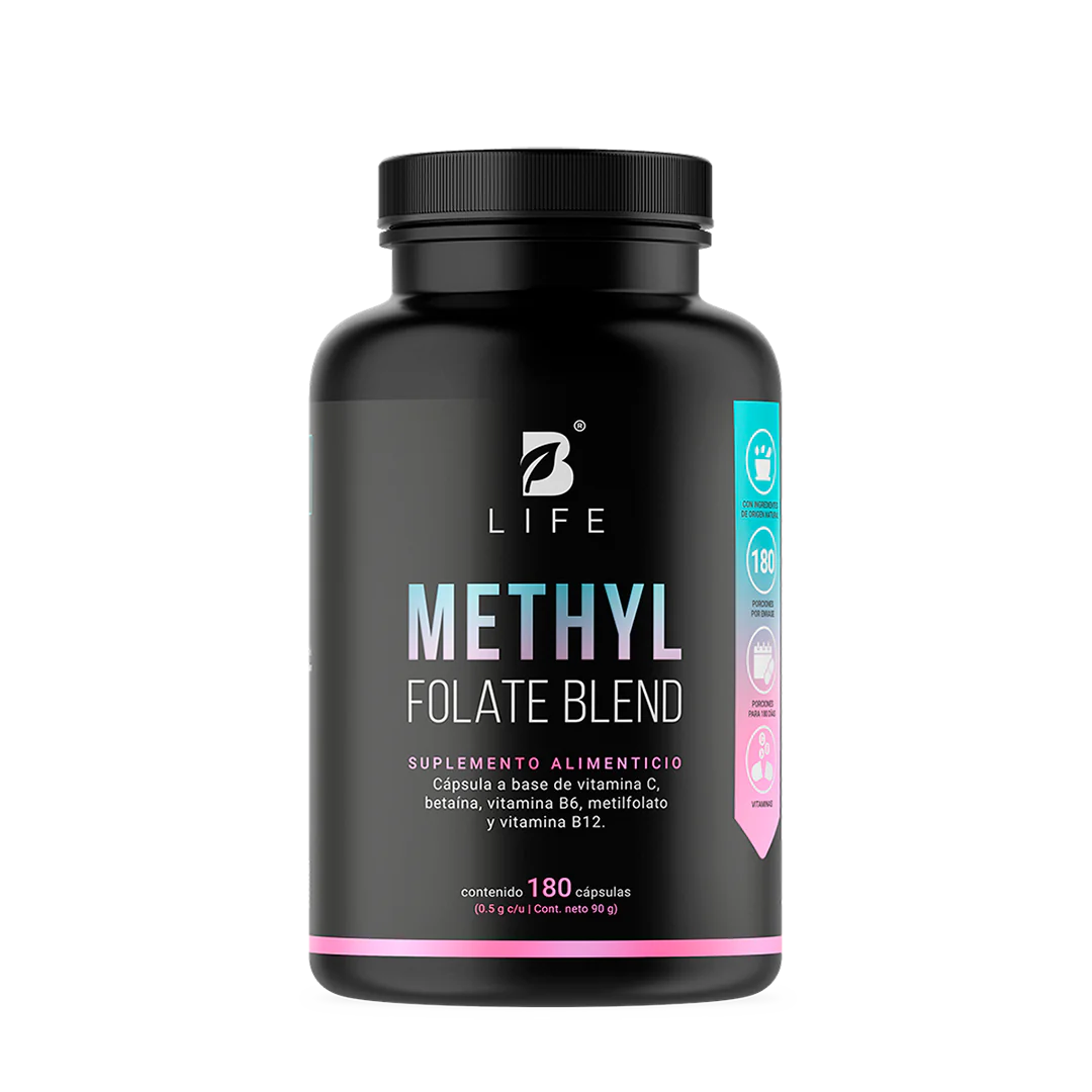 Methyl Folate Blend | Mezcla a base de Metilfolato, Vitamina C, Vitamina B6 y B12.