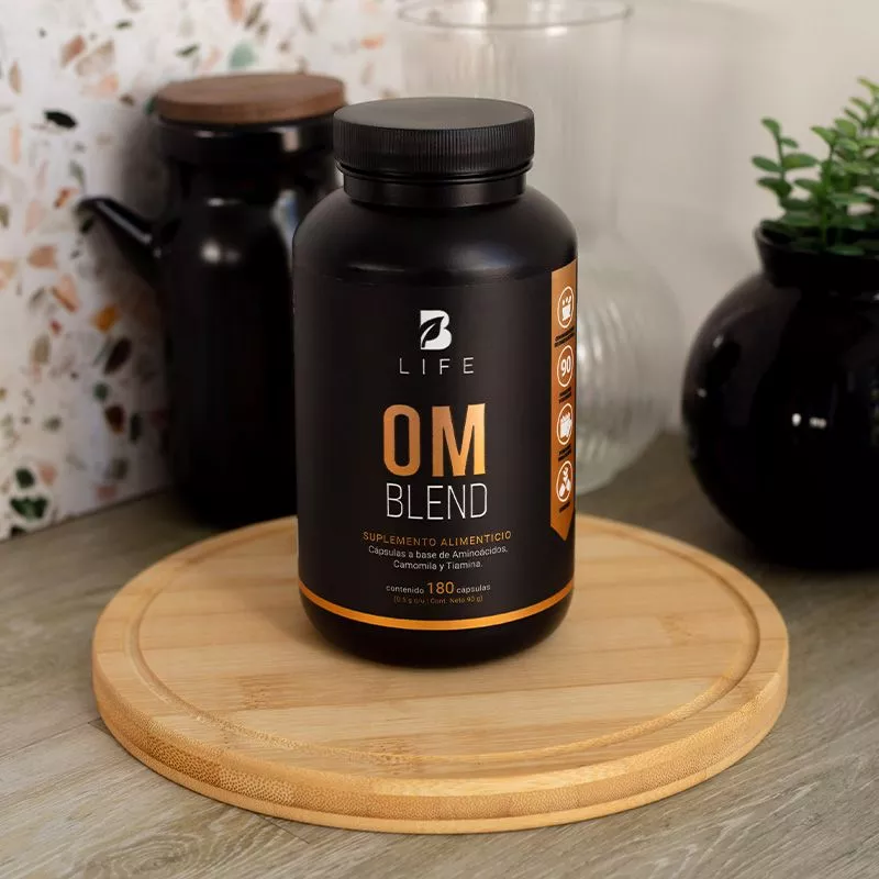 Om Blend | Fórmula a base de Camomila, L Tirosina y Gaba