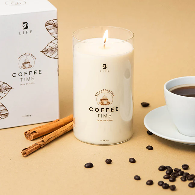 Coffee Time Aromatic Candle | Vela Aromática de Café Recién Hecho 600 g