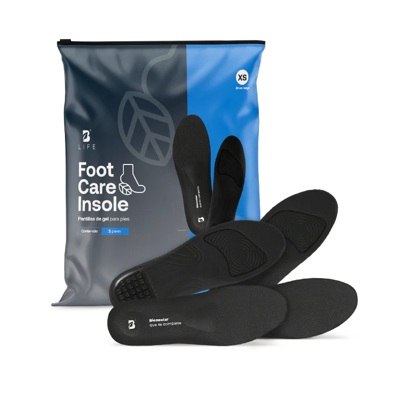 Foot Care Insole | Dos Pares de Plantillas de Gel para Pies