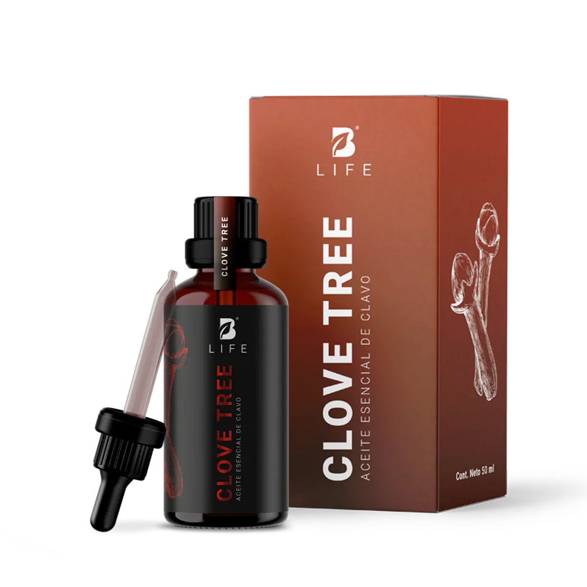 Clove Tree Essential Oil | Aceite esencial de Clavo 50 ml