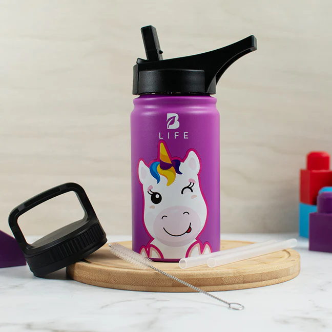 Botella Térmica Para Niños | Unicornio 355 y 532 ml