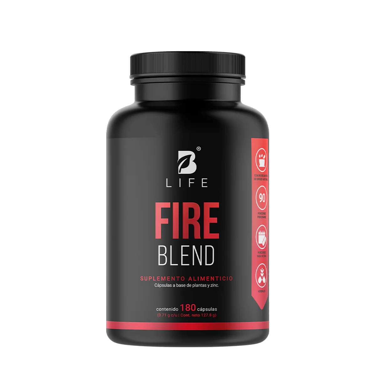 Fire Blend | Mezcla de Maca, Fenogreco, Damiana, Tribulus y Zinc