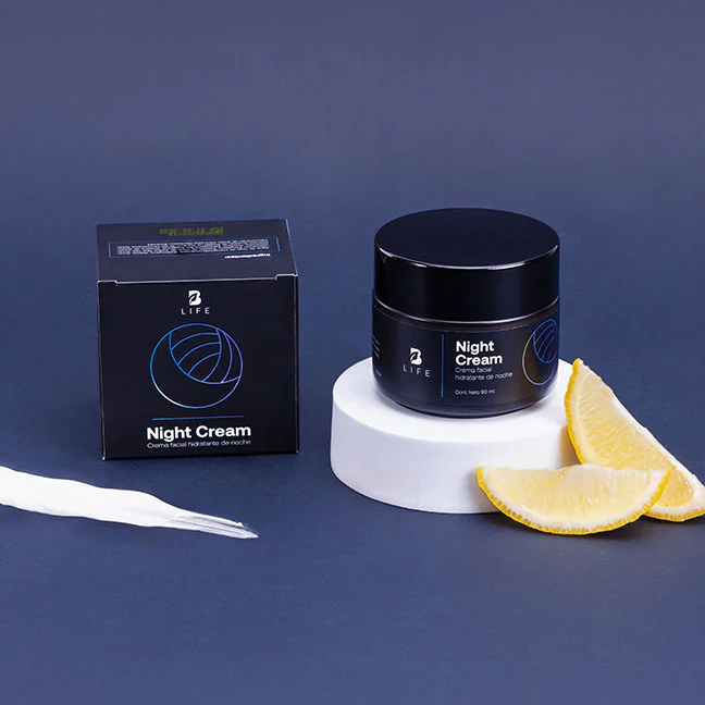 Night Cream | Crema Facial de Noche con Ácido Hialurónico 90 ml