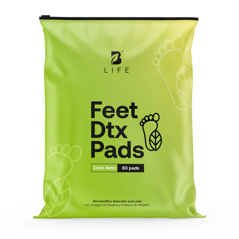 Feet Dtx Pads | Parches Desintoxicantes para Pies 80 pads