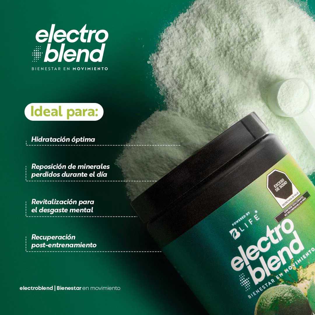 Electroblend Lemonade | Bebida Hidratante Limonada 60 servicios