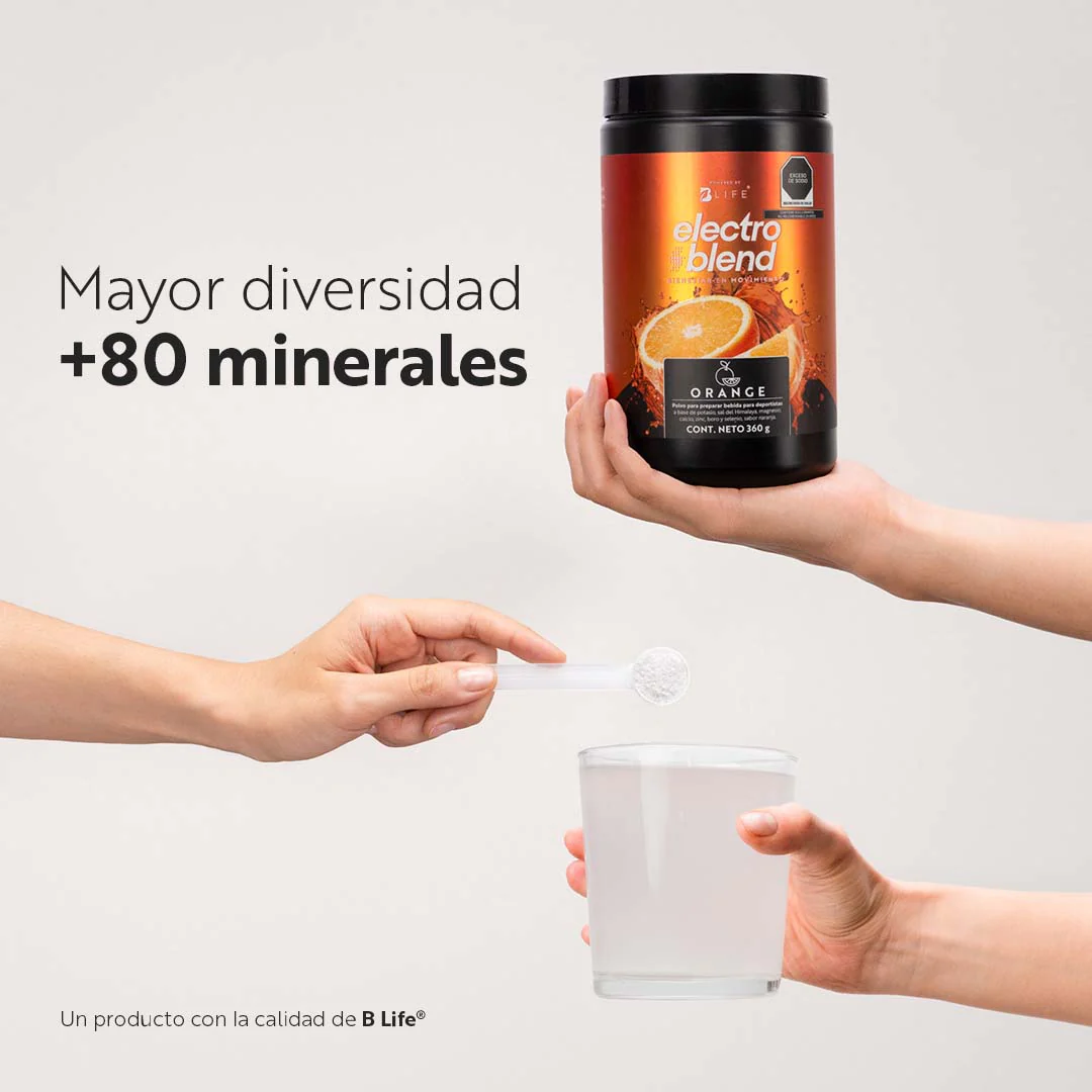 Electroblend Orange | Bebida Hidratante Naranja 60 servicios