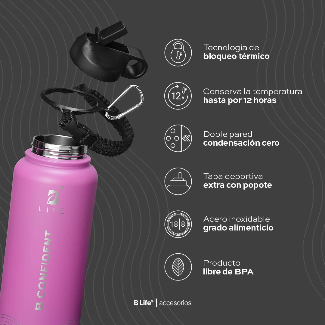 B Confident | Botella Térmica 1 o 2 L