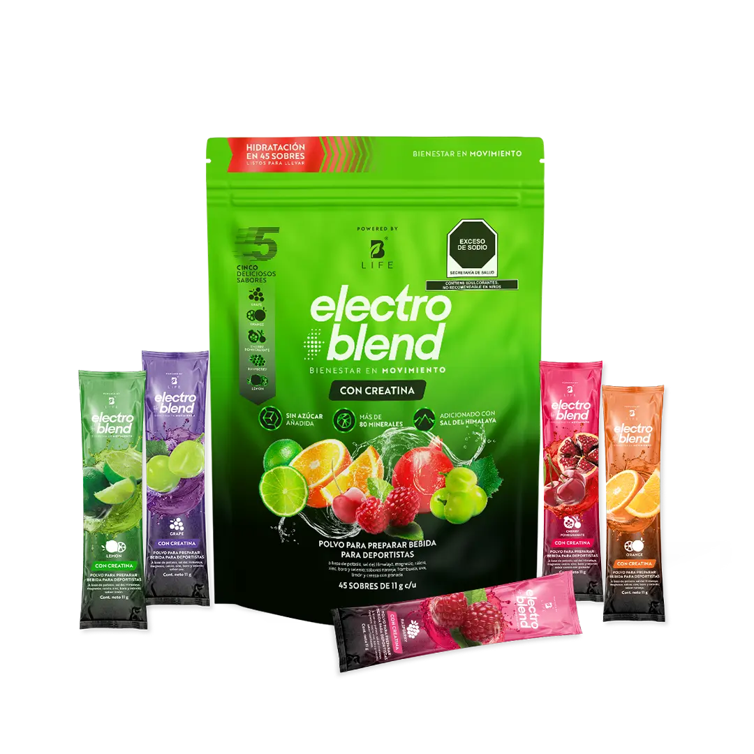 Electroblend + Creatina | Fórmula avanzada con 5 g de creatina por porción