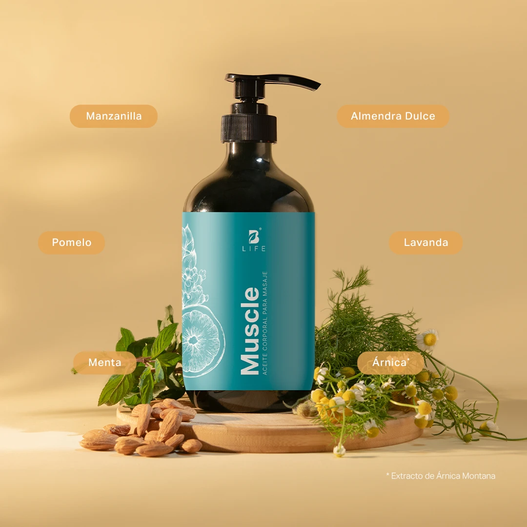 Muscle Massage Oil | Aceite para Masaje Muscular