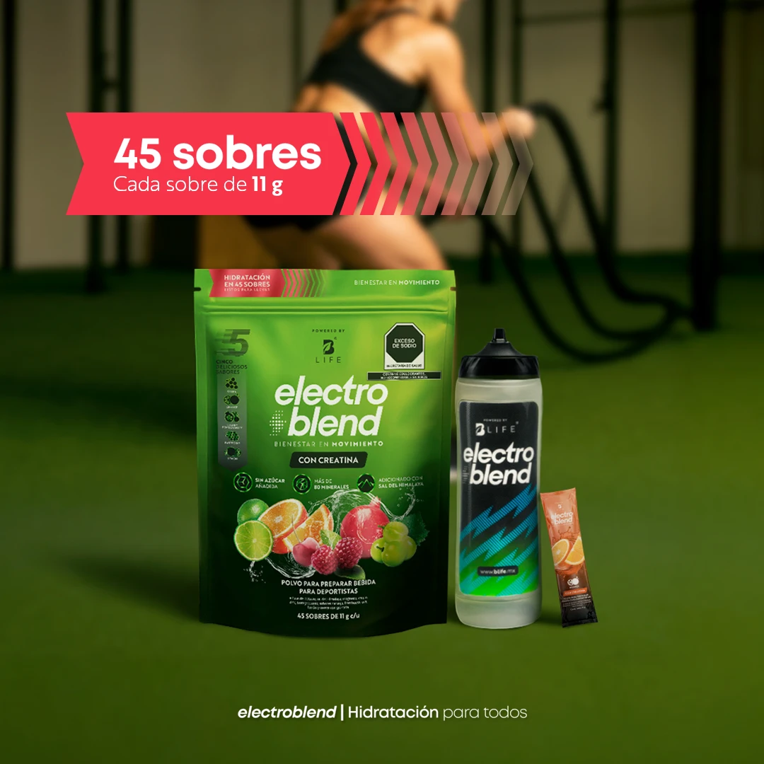 Electroblend + Creatina | Fórmula avanzada con 5 g de creatina por porción