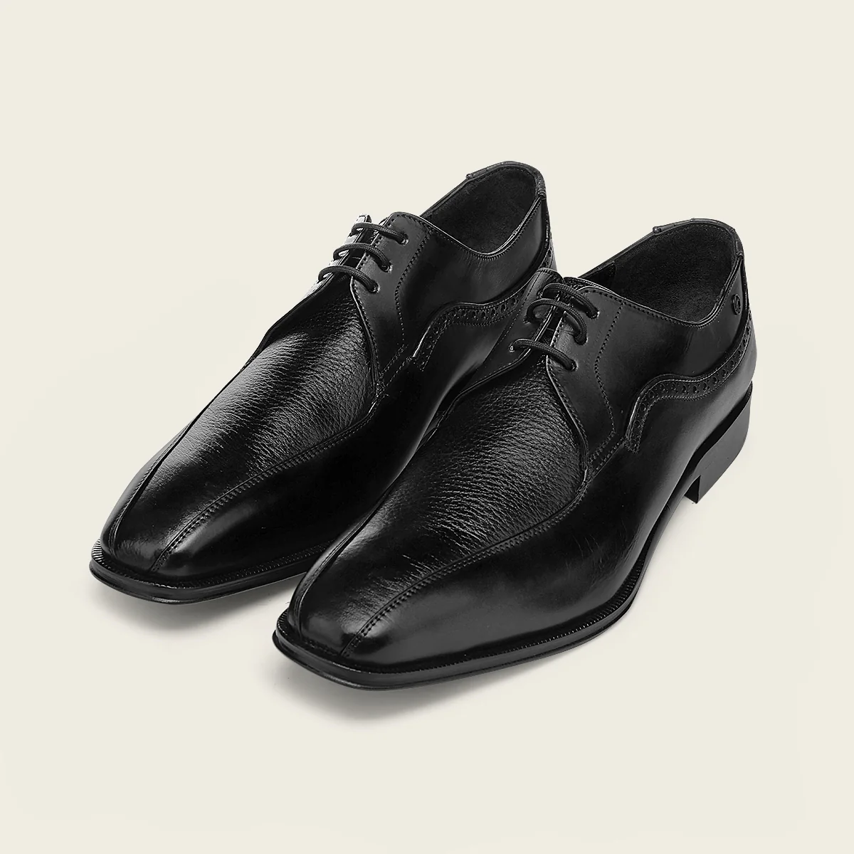 Zapato de vestir en piel de venado