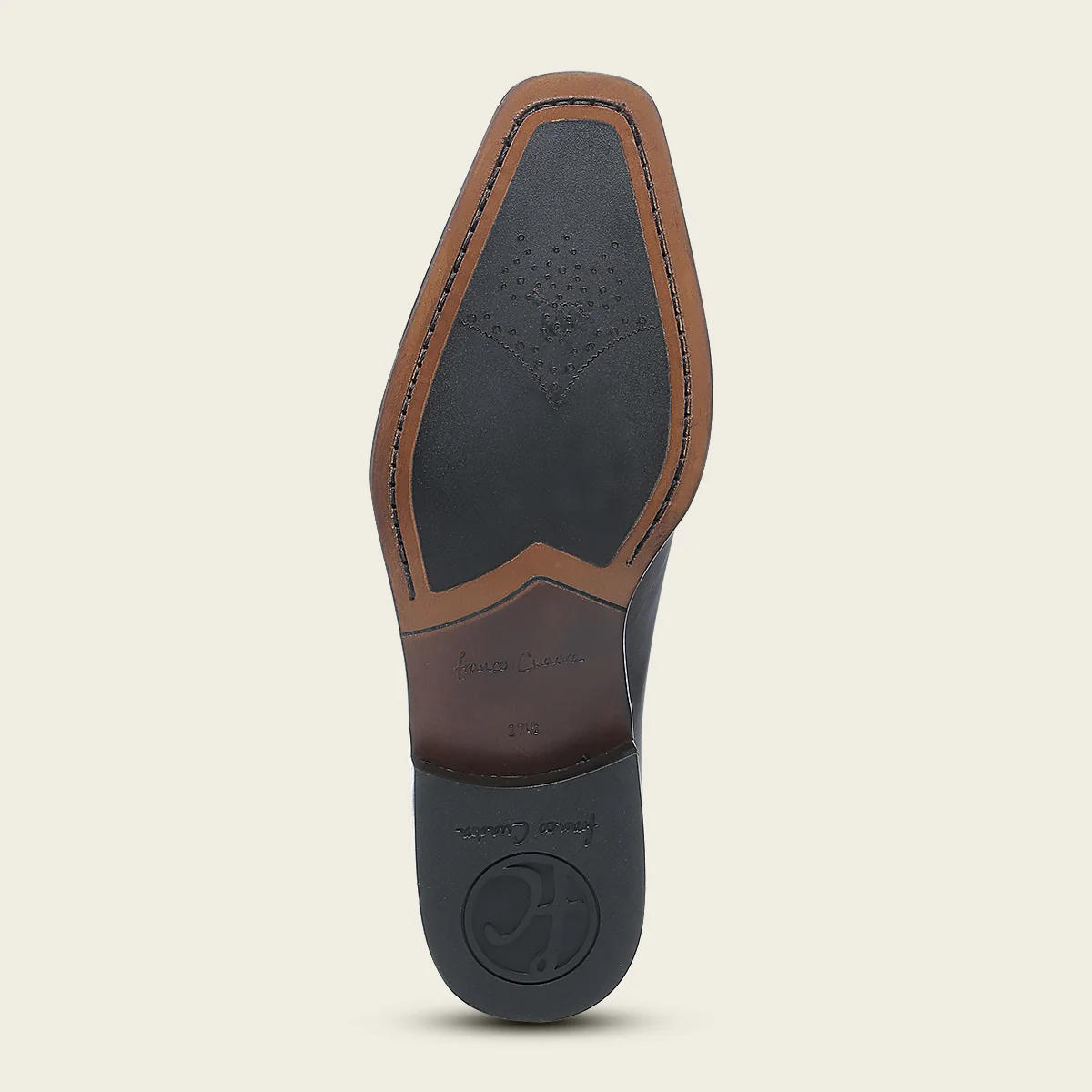 Zapato de vestir en piel de venado
