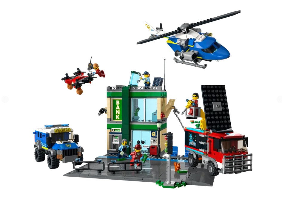 LEGO 60317 CITY POLICE CHASE AT THE BANK