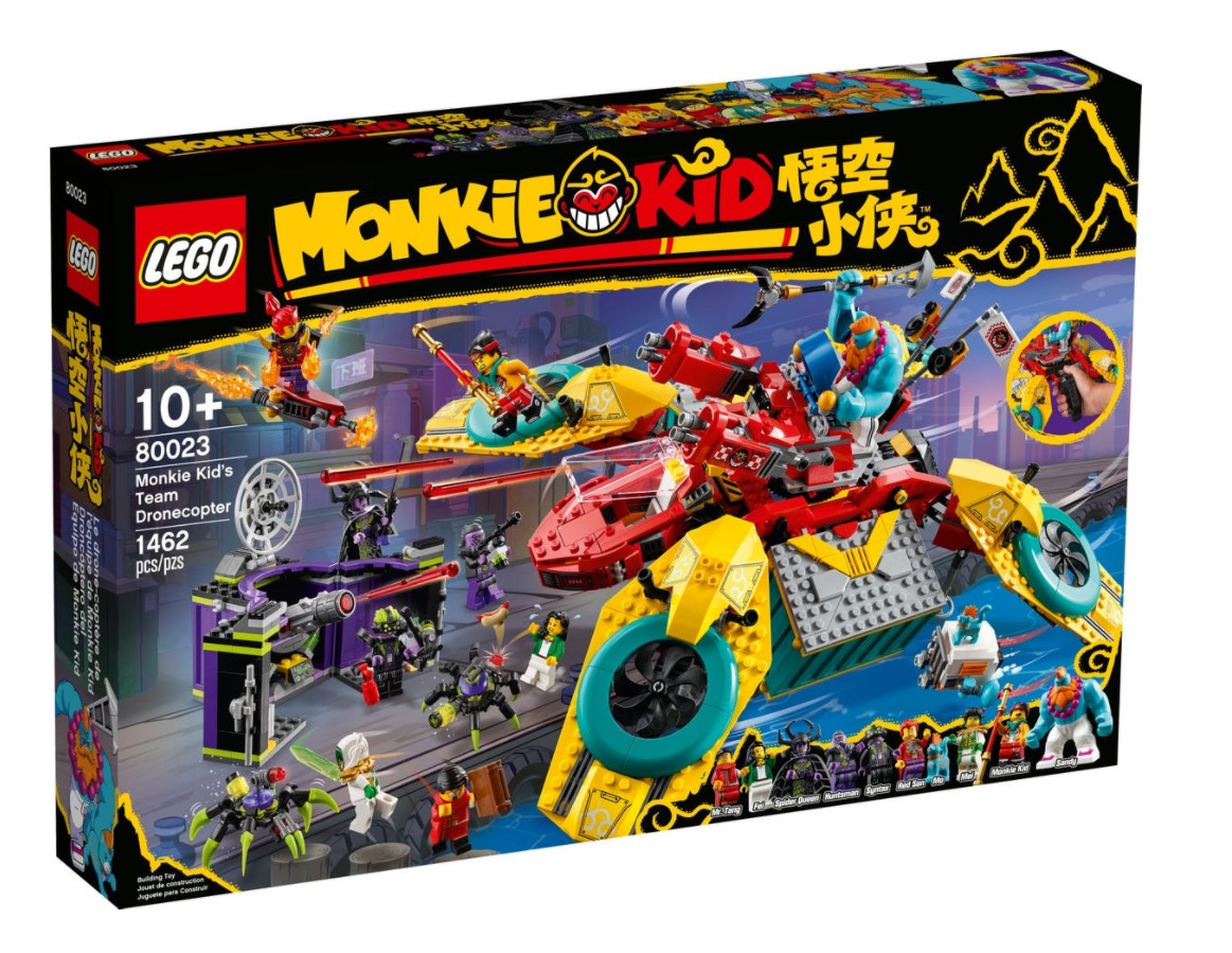 LEGO 80023 MONKIE KID MONKIE KID'S TEAM DRONECOPTER