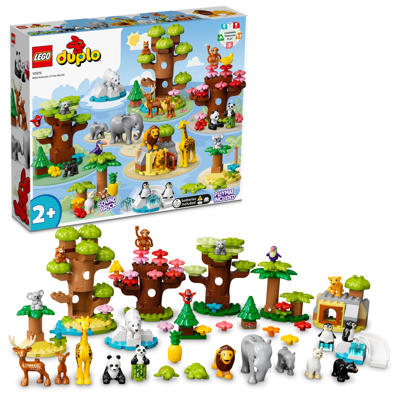 LEGO 10975 DUPLO WILD ANIMALS OF THE WORLD
