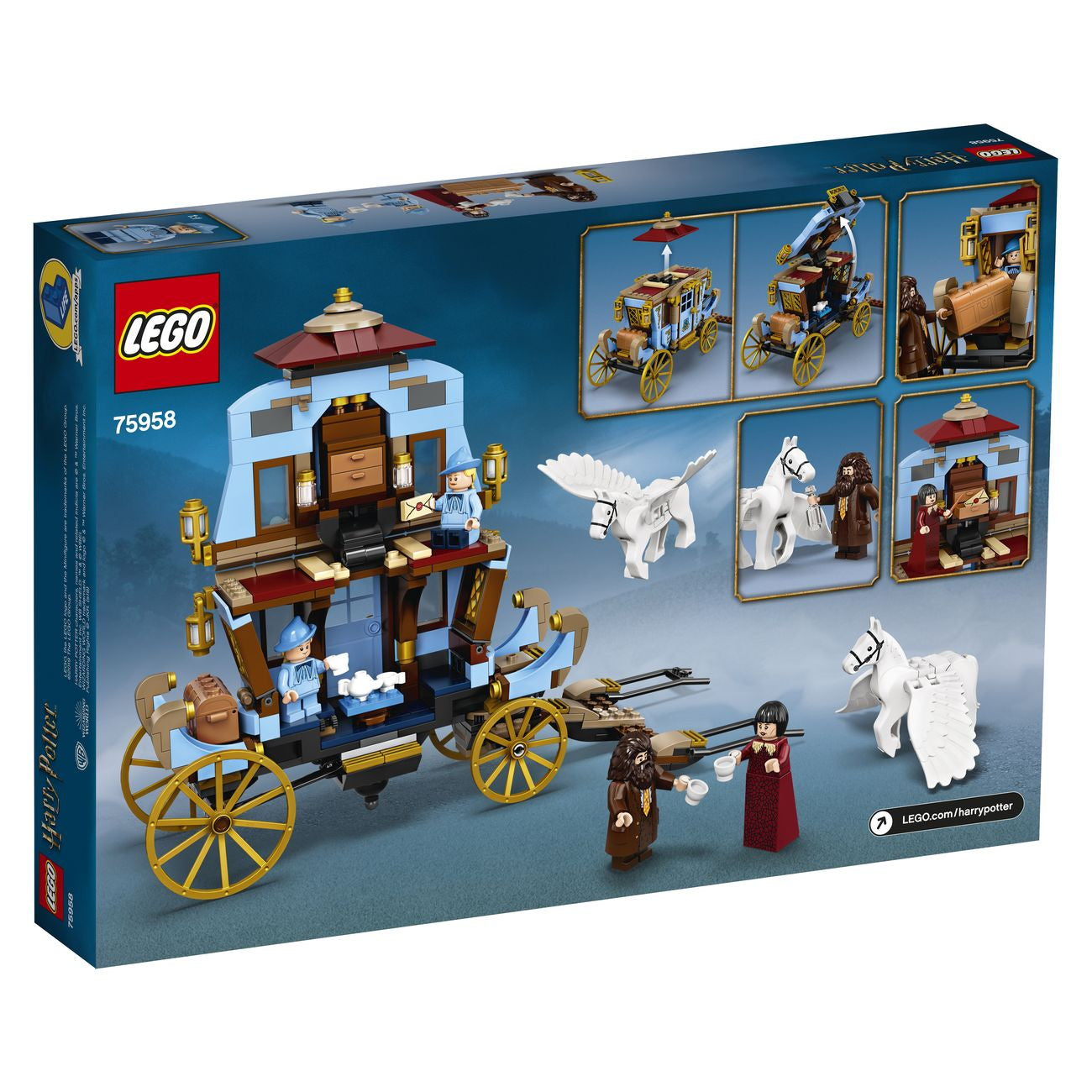 LEGO 75958 HARRY POTTER BEAUXBATONS CARRIAGE: ARRIVAL AT HOGWARTS