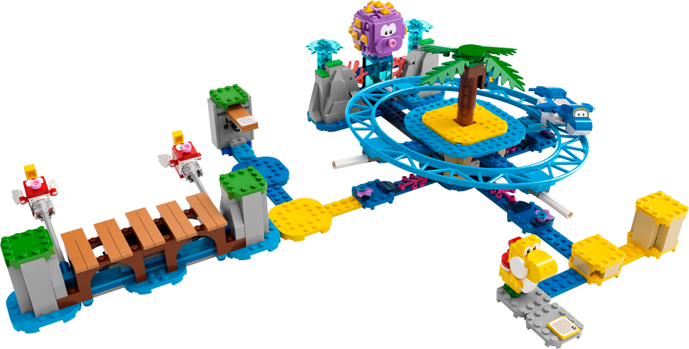 LEGO 71400 SUPER MARIO BIG URCHIN BEACH RIDE EXPANSION SET