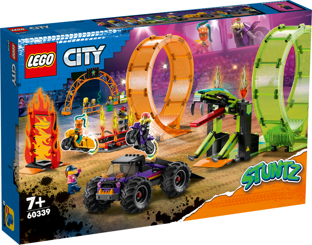 LEGO 60339 CITY STUNTZ DOUBLE LOOP STUNT ARENA
