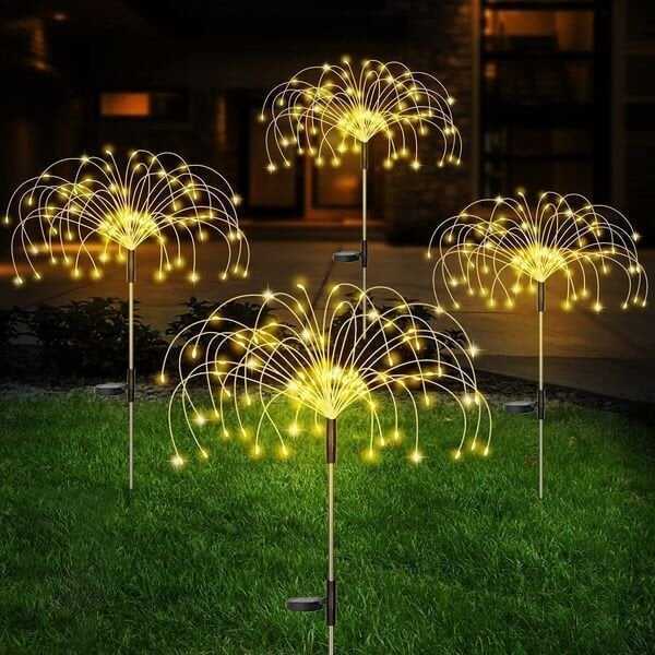 [Last Day 70% OFF]- Waterproof  Solar Garden  Fireworks Lamp
