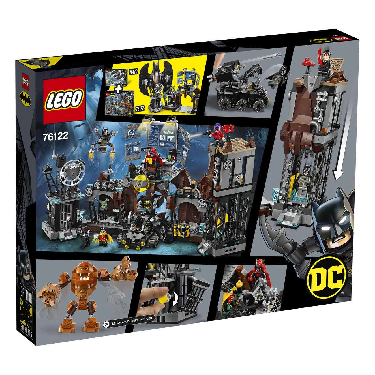 LEGO 76122 DC SUPER HEROES BATCAVE CLAYFACE INVASION