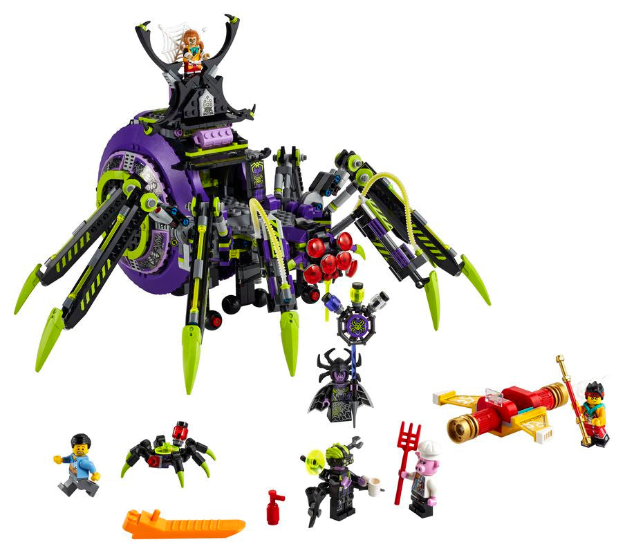 LEGO 80022 MONKIE KID SPIDER QUEENS ARACHNOID BASE