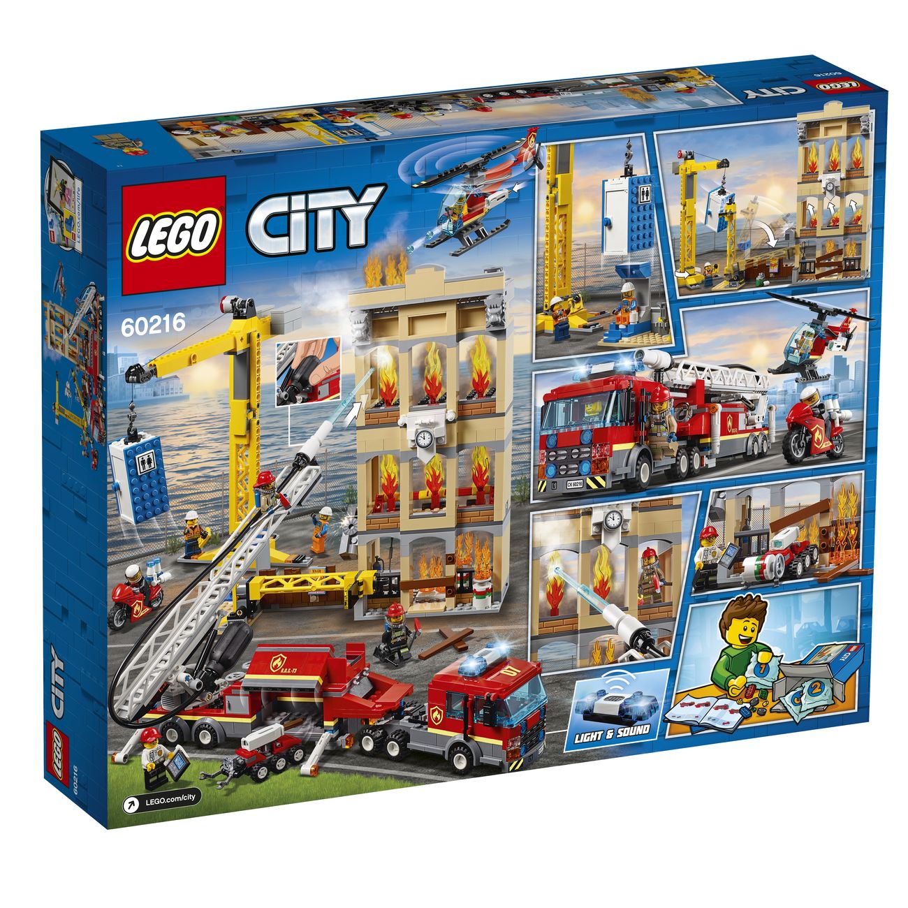 LEGO CITY DOWNTOWN FIRE BRIGADE 60216