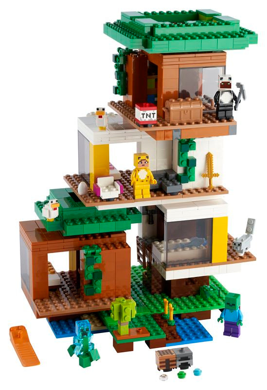 LEGO MINECRAFT 21174 THE MODERN TREEHOUSE