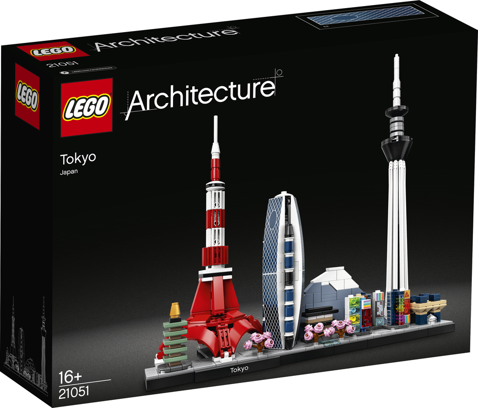 LEGO ARCHITECTURE SKYLINES: TOKYO 21051 BUILDING KIT